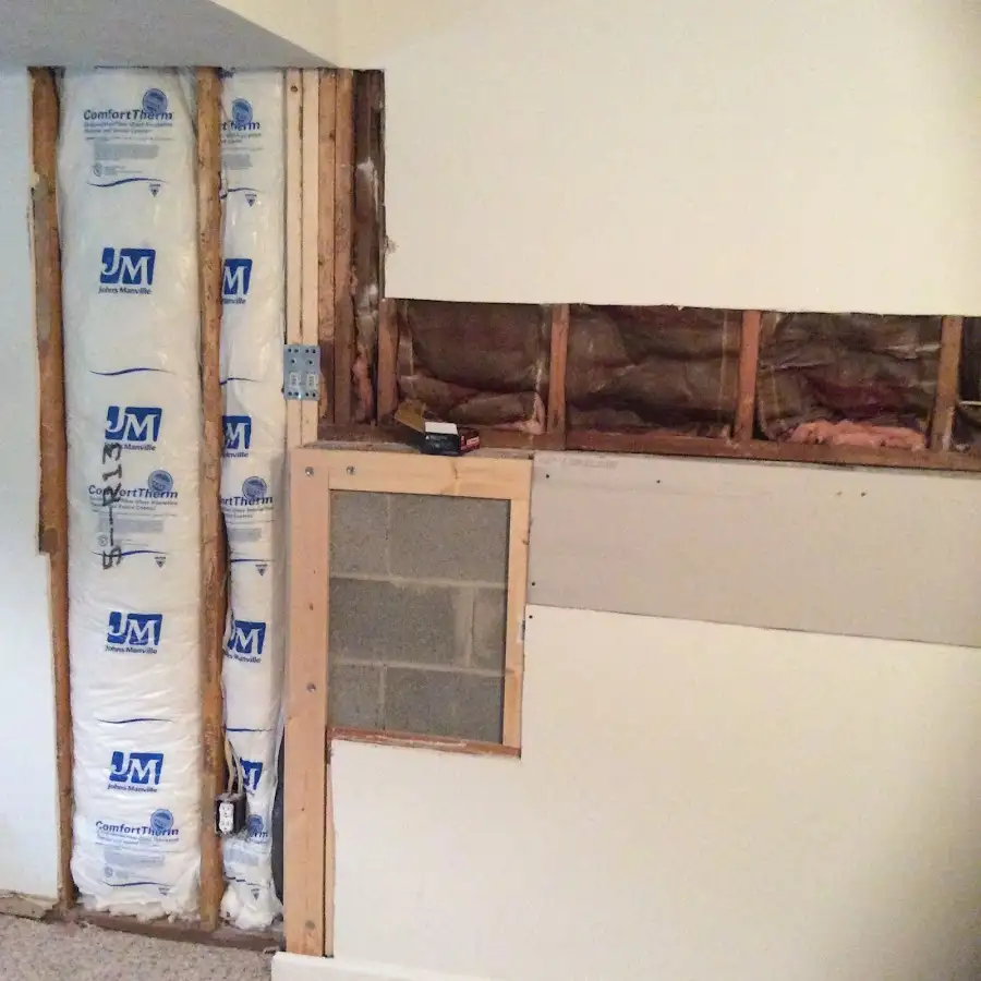 Wall insulation replacement during Contents Cleaning & Restoration in Fergus Falls